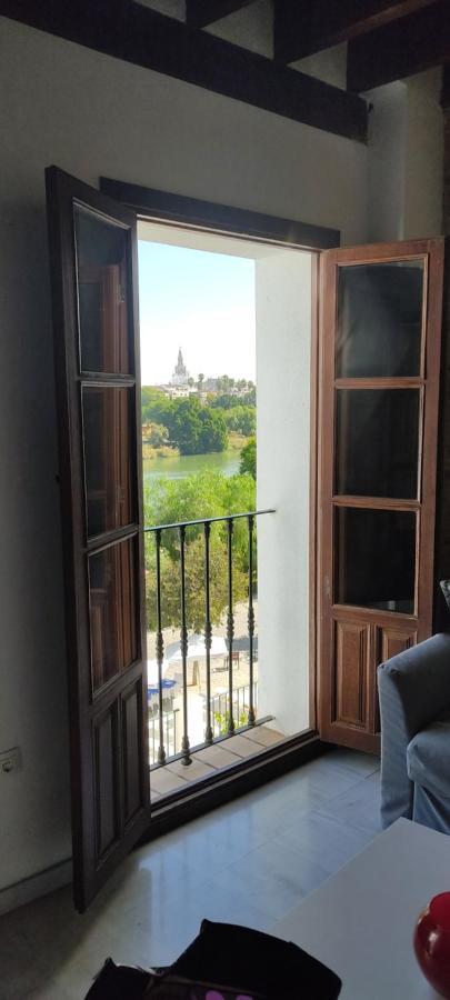 Trianabridgeviews Ático con vistas al puente de Triana calle Castilla 38 Siviglia Esterno foto